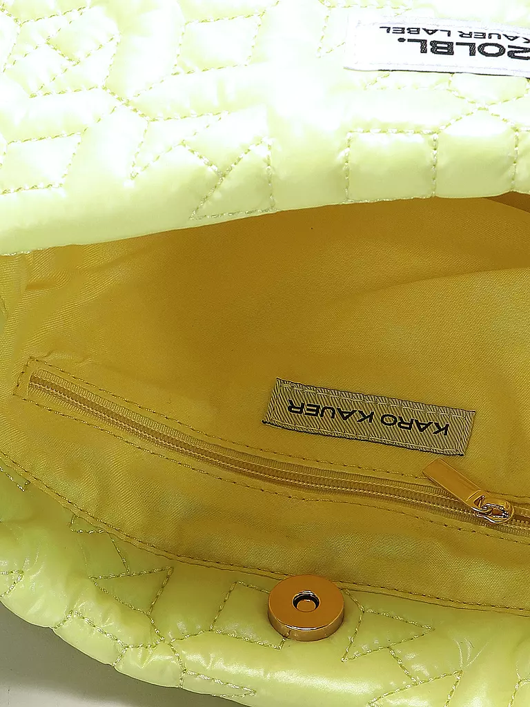 KARO KAUER | Tasche - Henkeltasche PUFFER BAG LEMON | gelb