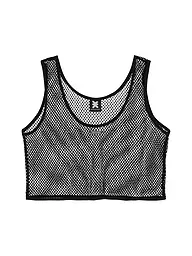 KARO KAUER | Top Cropped Fit  | schwarz
