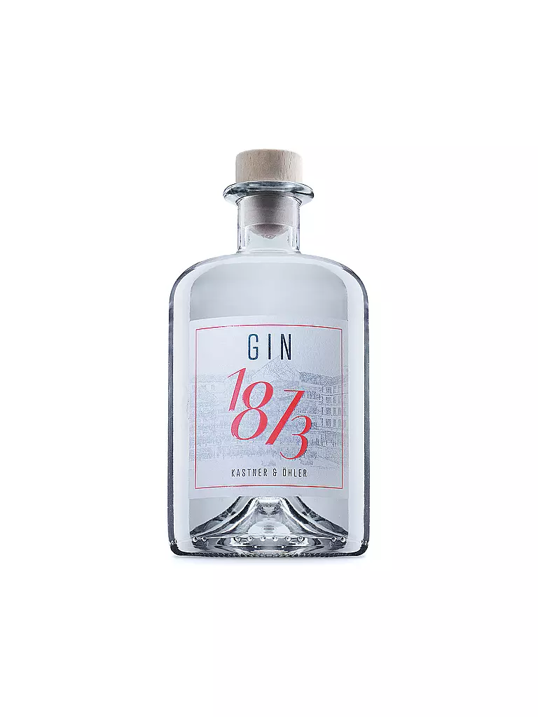 KASTNER & ÖHLER | X Destillerie Freihof - GIN 1873 - 150 Jahre K&Ö Edition 0,5l  | transparent