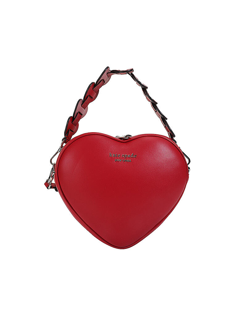 KATE SPADE | Ledertasche - Mini Bag Heartbreaker | rot