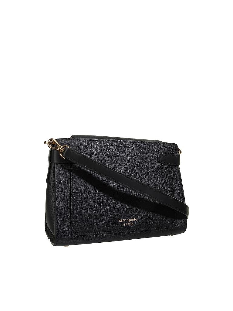 KATE SPADE | Ledertasche - Umhängetasche "Toujours M Crossbody" | schwarz