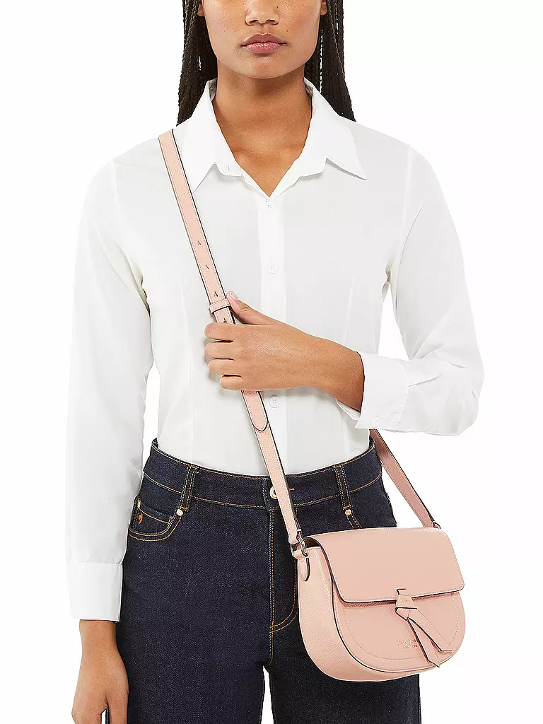 KATE SPADE | Ledertasche - Umhängetasche M | rosa