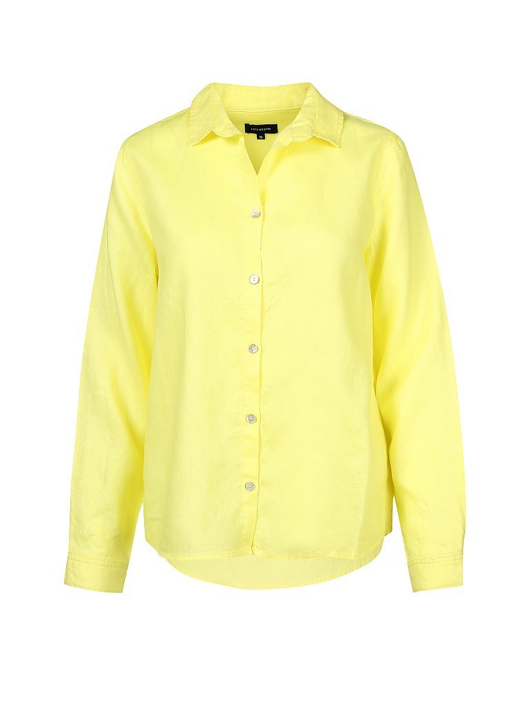 KATESTORM Leinenbluse gelb | 42