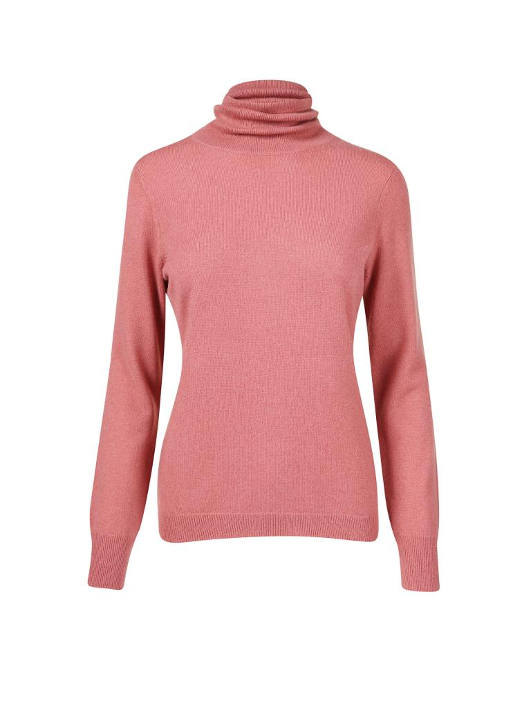 KATESTORM | Kaschmir Rollkragenpullover | rosa