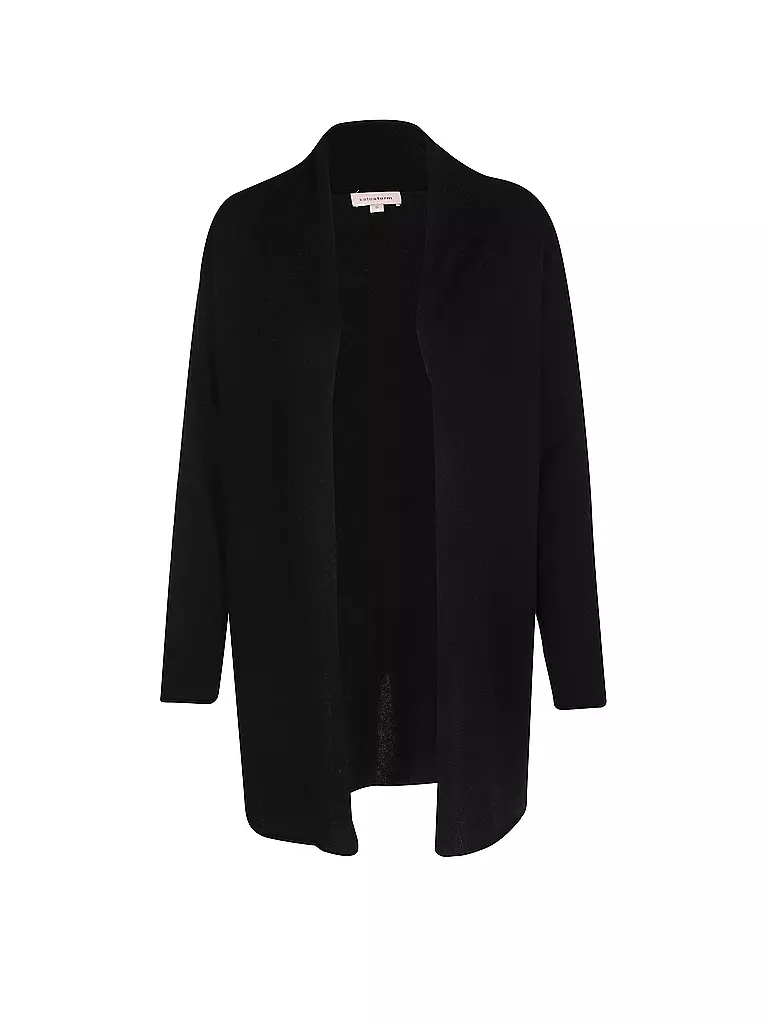 KATESTORM | Kaschmir Strickjacke  | schwarz