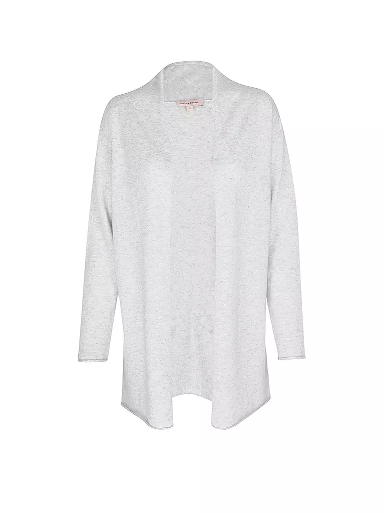 KATESTORM | Kaschmir Strickjacke  | grau