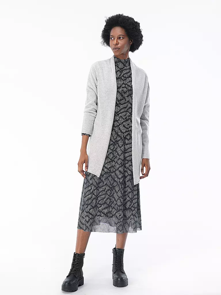 KATESTORM | Kaschmir Strickjacke  | grau