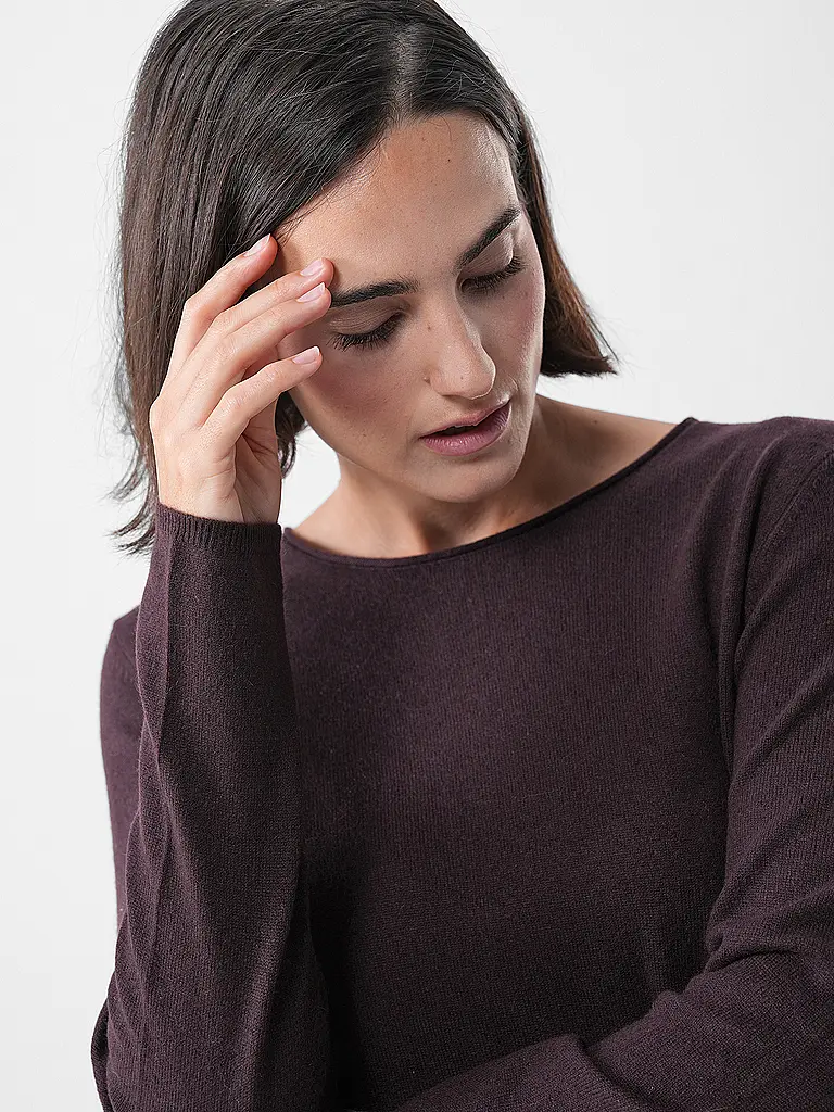 KATESTORM | Kaschmirpullover | dunkelrot