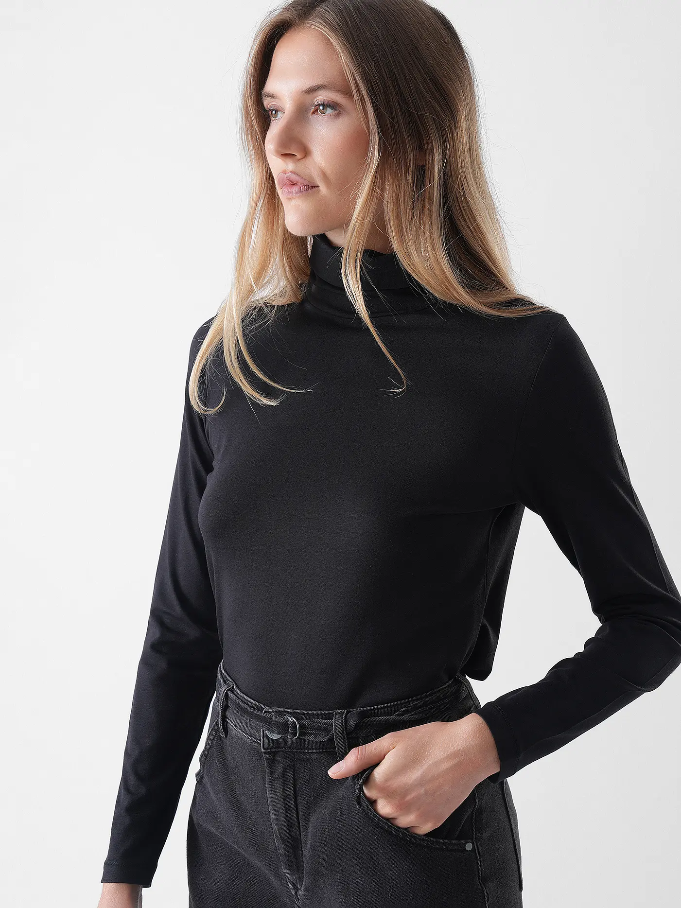 KATESTORM | Rollkragenpullover  | schwarz