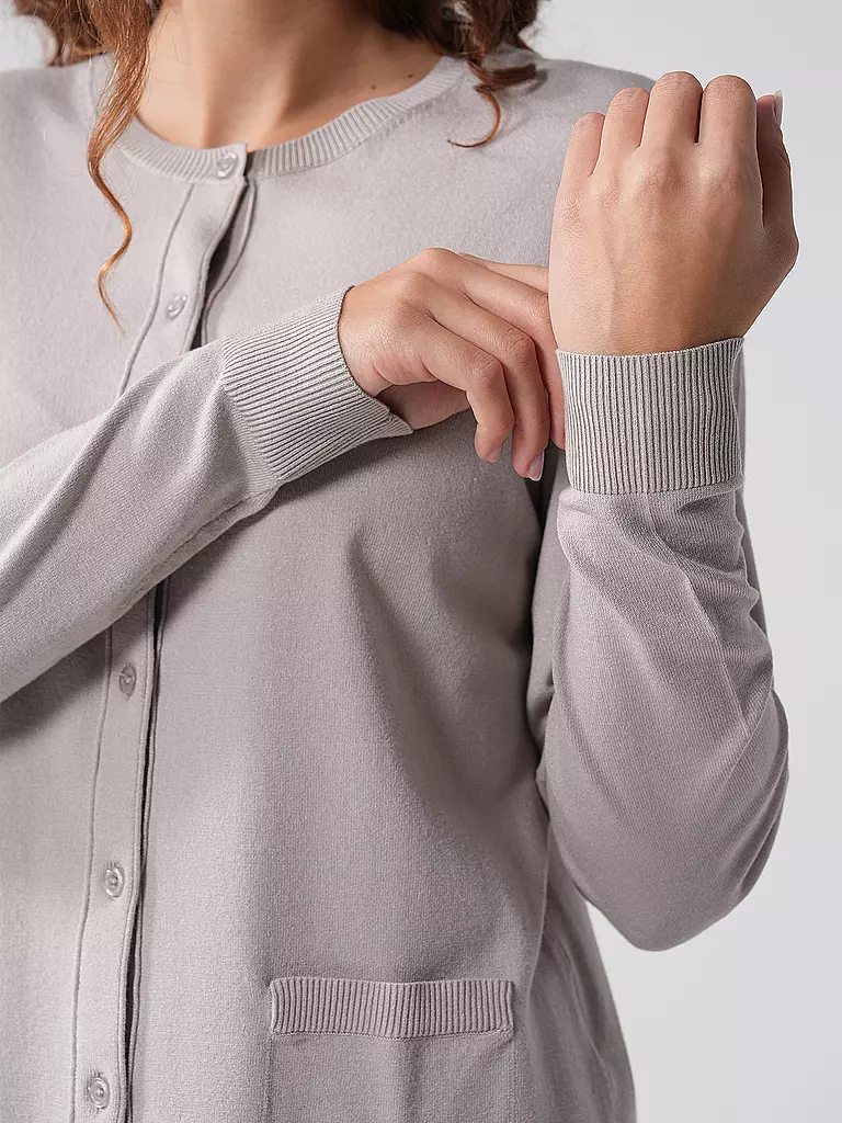 KATESTORM | Strickjacke | hellgrau