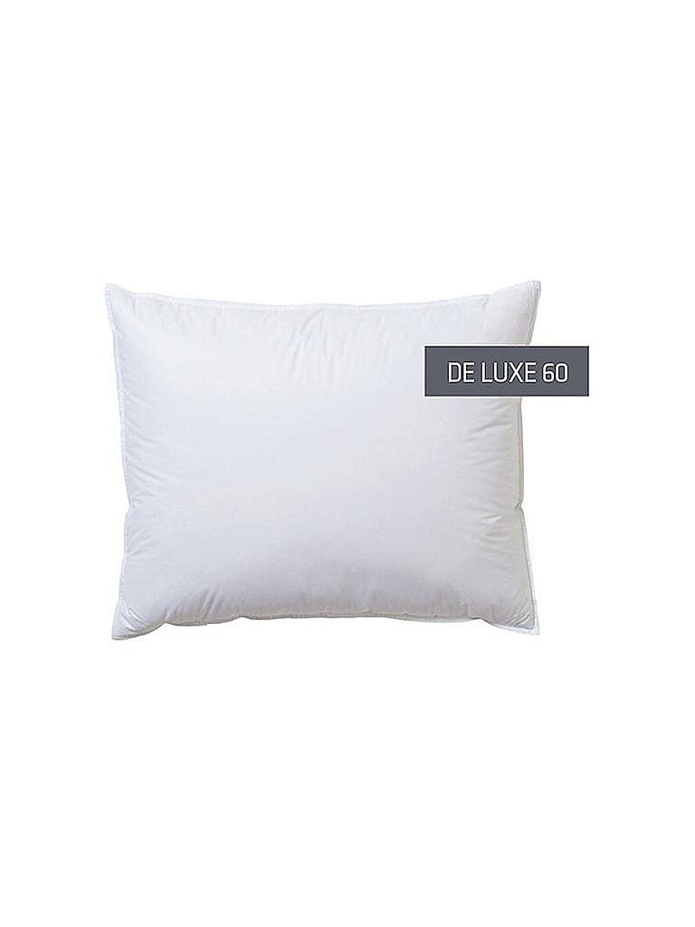 KAUFFMANN Kissen De Luxe 60 70x90cm (840g Weich) weiss