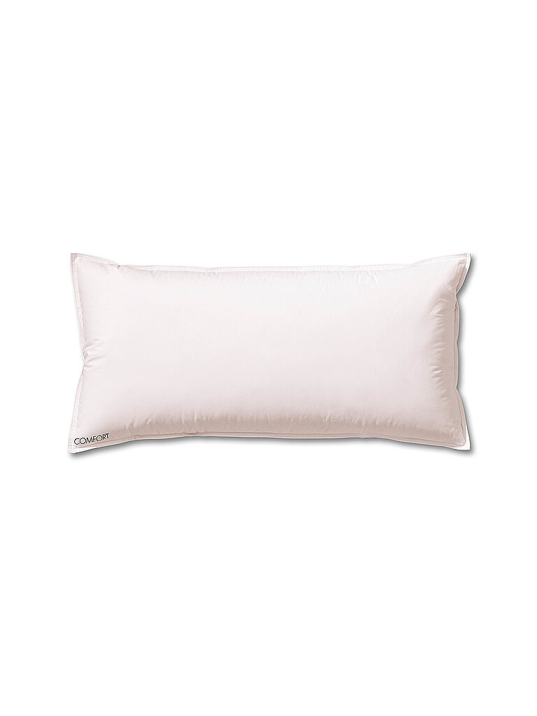 KAUFFMANN Kissen 40x80cm COMFORT 30 Mittel Weiss weiss