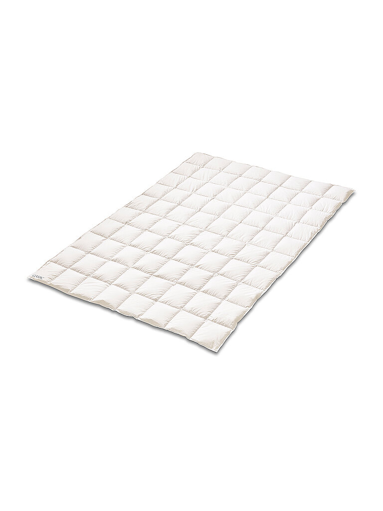 KAUFFMANN Daunendecke 140x200cm CLASSIC Leicht Weiss  weiss