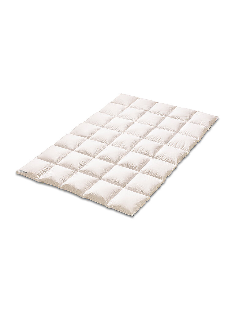 KAUFFMANN Daunen-Kassettendecke 200x200cm COMFOFT Weiss weiss