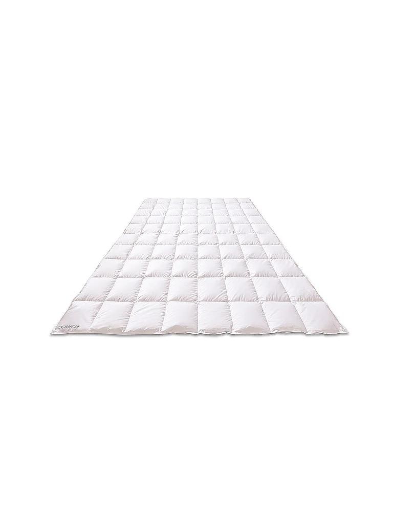 KAUFFMANN Couette en duvet 140x220cm COMFORT blanc