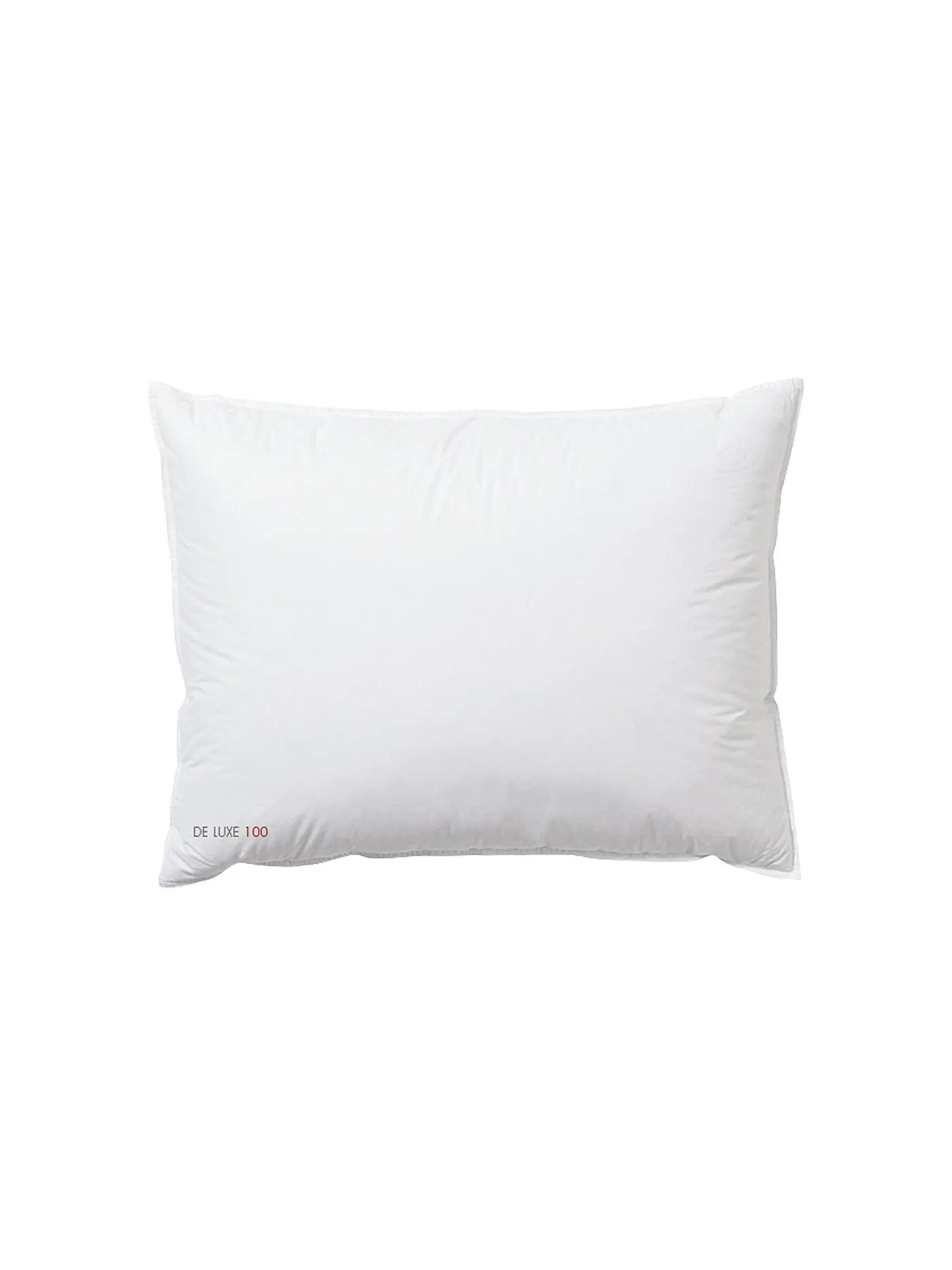 KAUFFMANN | Kissen "De Luxe 100" 60x80cm (550g Extra weich) | weiss