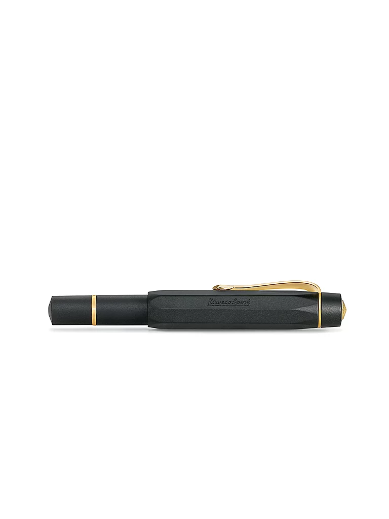 KAWECO Stylo plume Pioston Sport Al Noir/Or M noir