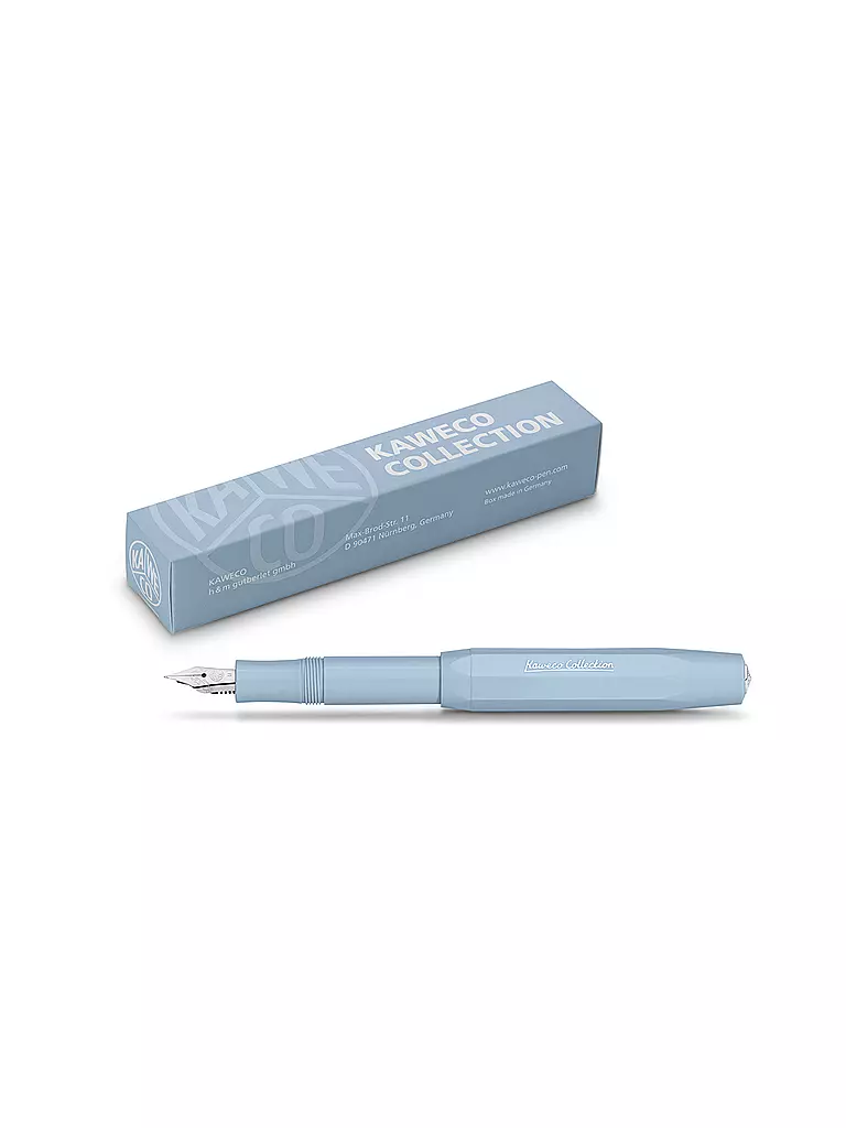 KAWECO | Füllhalter Collection Mellow Blue | hellblau