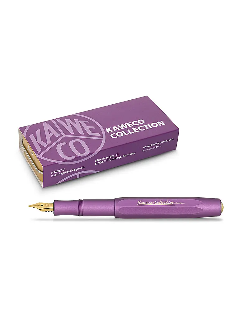 KAWECO | Füllhalter Collection Vibrant Violet Fein | 