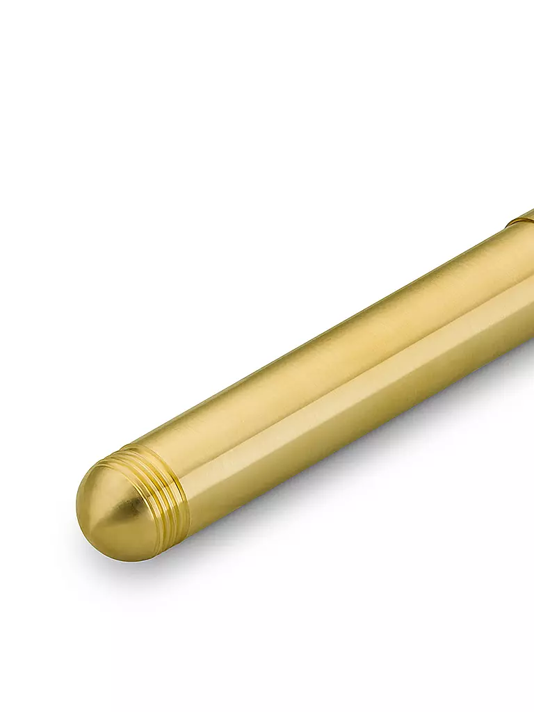 KAWECO | Füllhalter Liliput Messing Medium Braun | senf