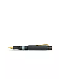 KAWECO | Füllhalter Pioston Sport Al Black/Gold M | schwarz