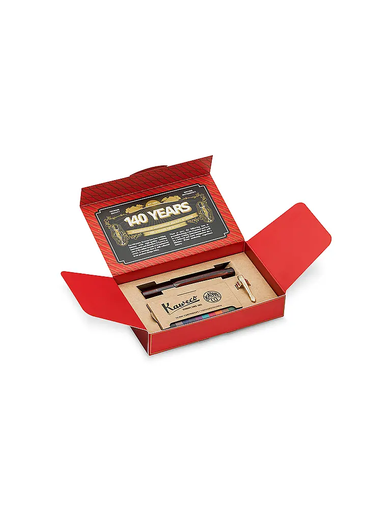 KAWECO | Füllhalter Set EBONIT Set Fein | 