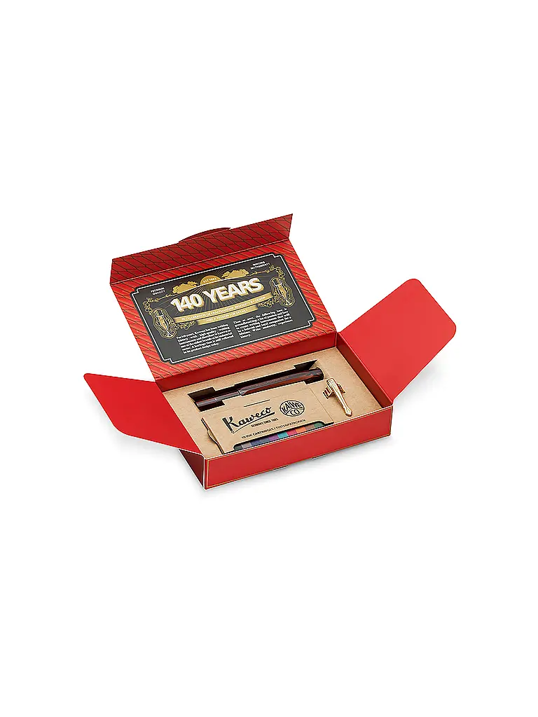 KAWECO | Füllhalter Set EBONIT Set Medium | 