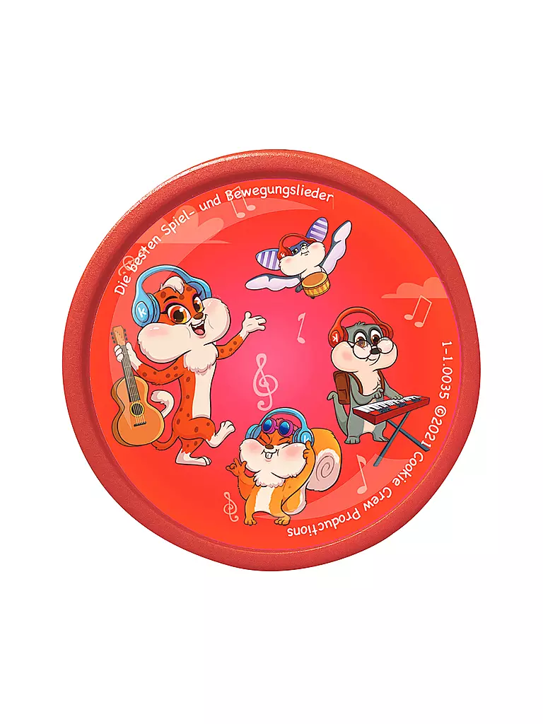 KEKZ | Audiochip - Cookie Crew - Spiel & Bewegungslieder  | keine Farbe