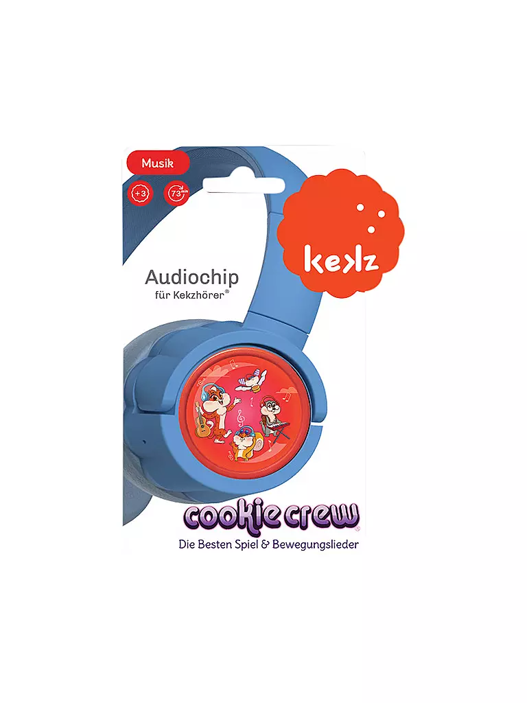 KEKZ | Audiochip - Cookie Crew - Spiel & Bewegungslieder  | keine Farbe