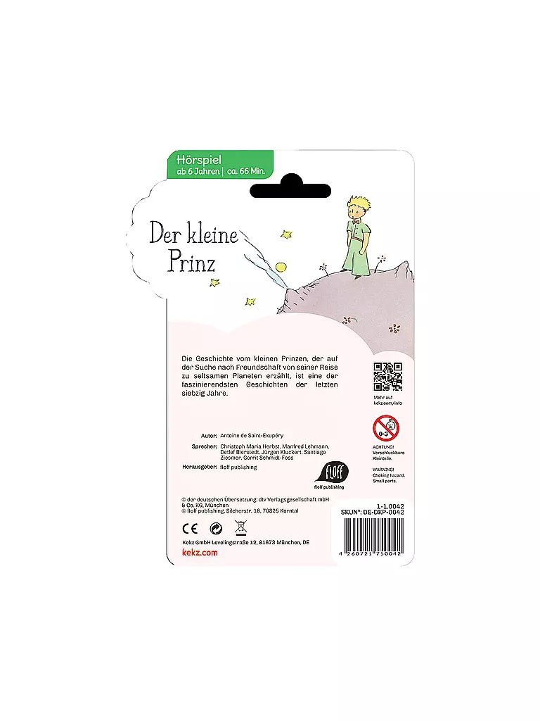 KEKZ | Audiochip - Der kleine Prinz | keine Farbe