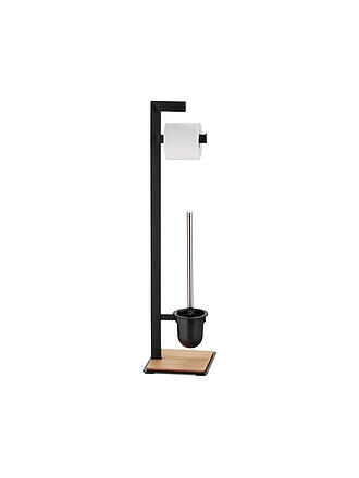 KELA | Toilettengarnitur Oak Schwarz/Eiche 24260