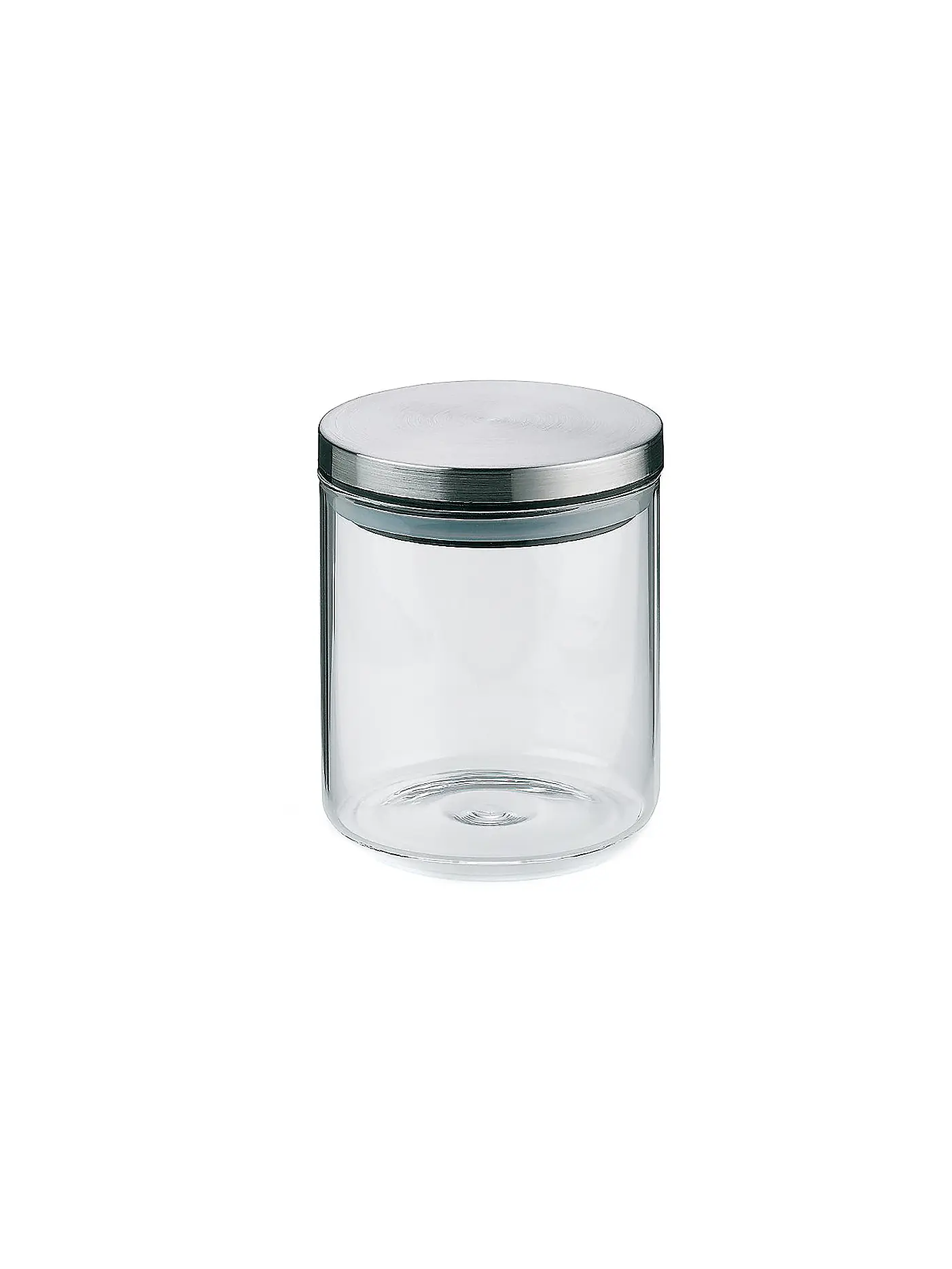 KELA | Vorratsdose BAKER 0,6l Glas / Edelstahl | transparent