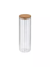KELA | Vorratsdose DOROTHEA 1,5l Glas / Ahorn | transparent