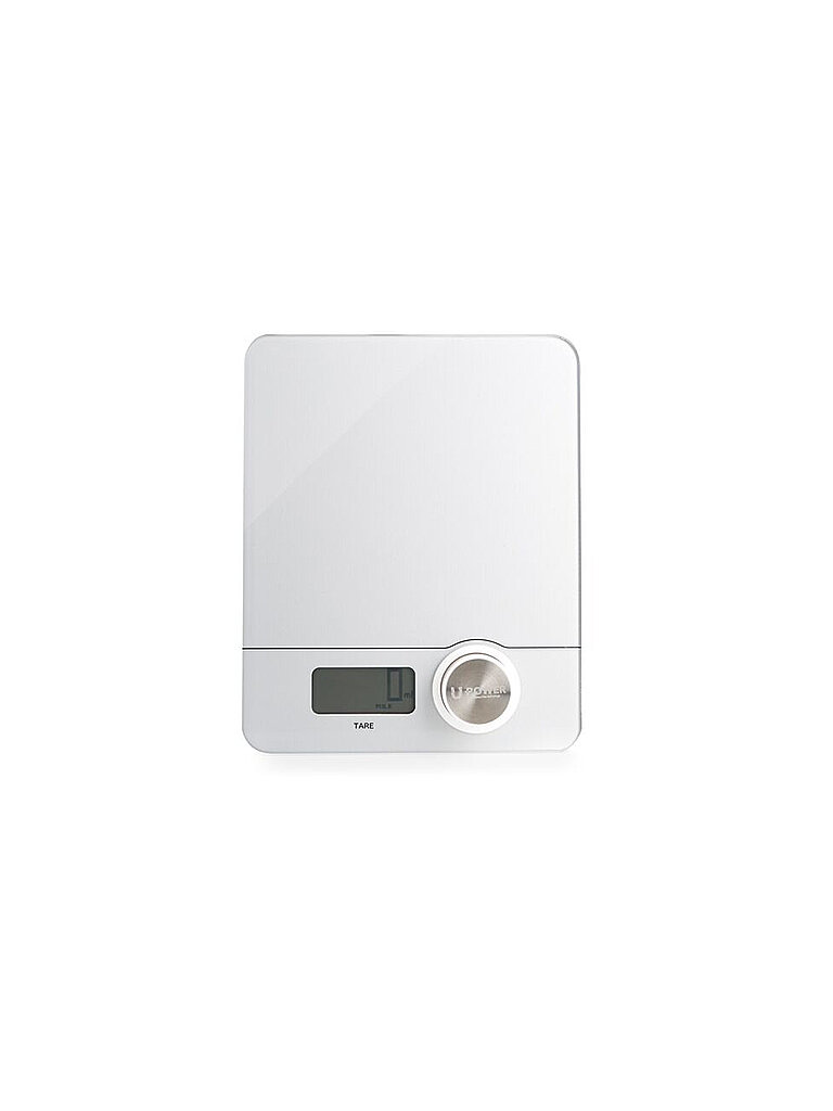 KELOMAT Küchenwaage Kinetik (batteriefrei) weiss