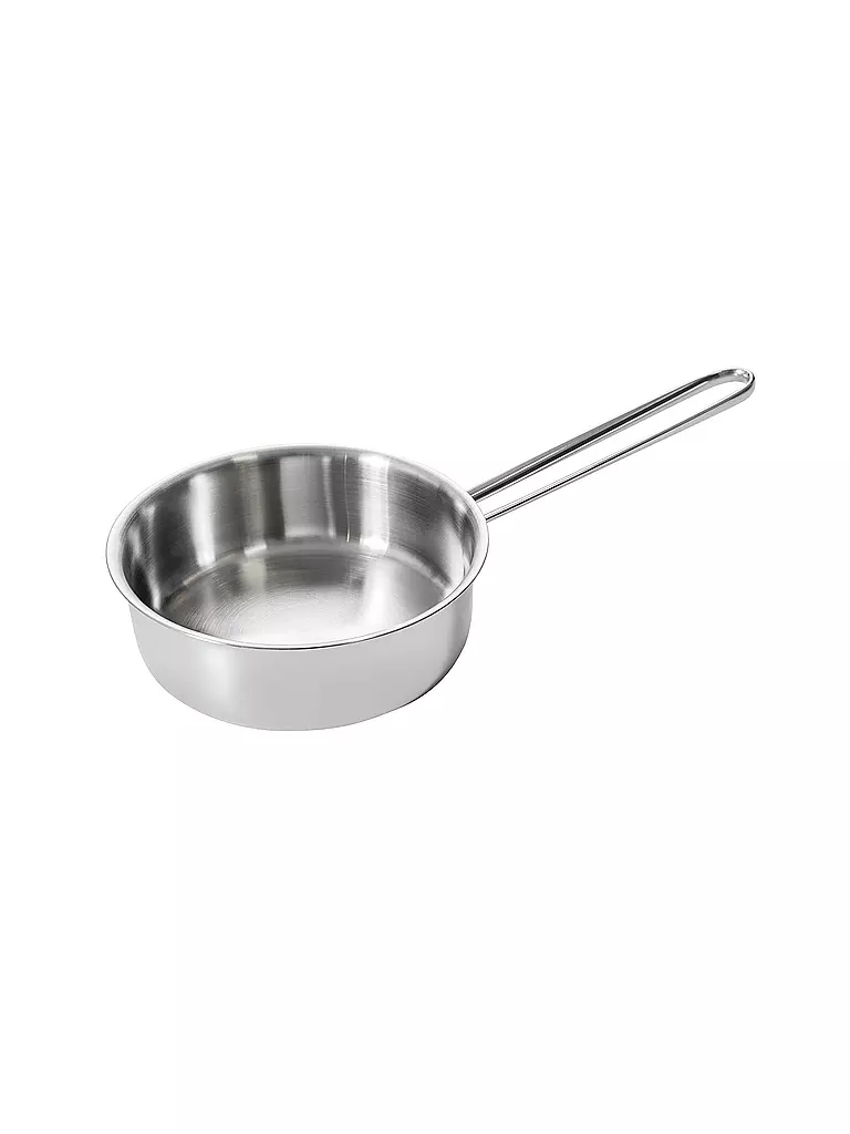 KELOMAT | MINI Pfanne ohne Deckel 14 cm Edelstahl | silber