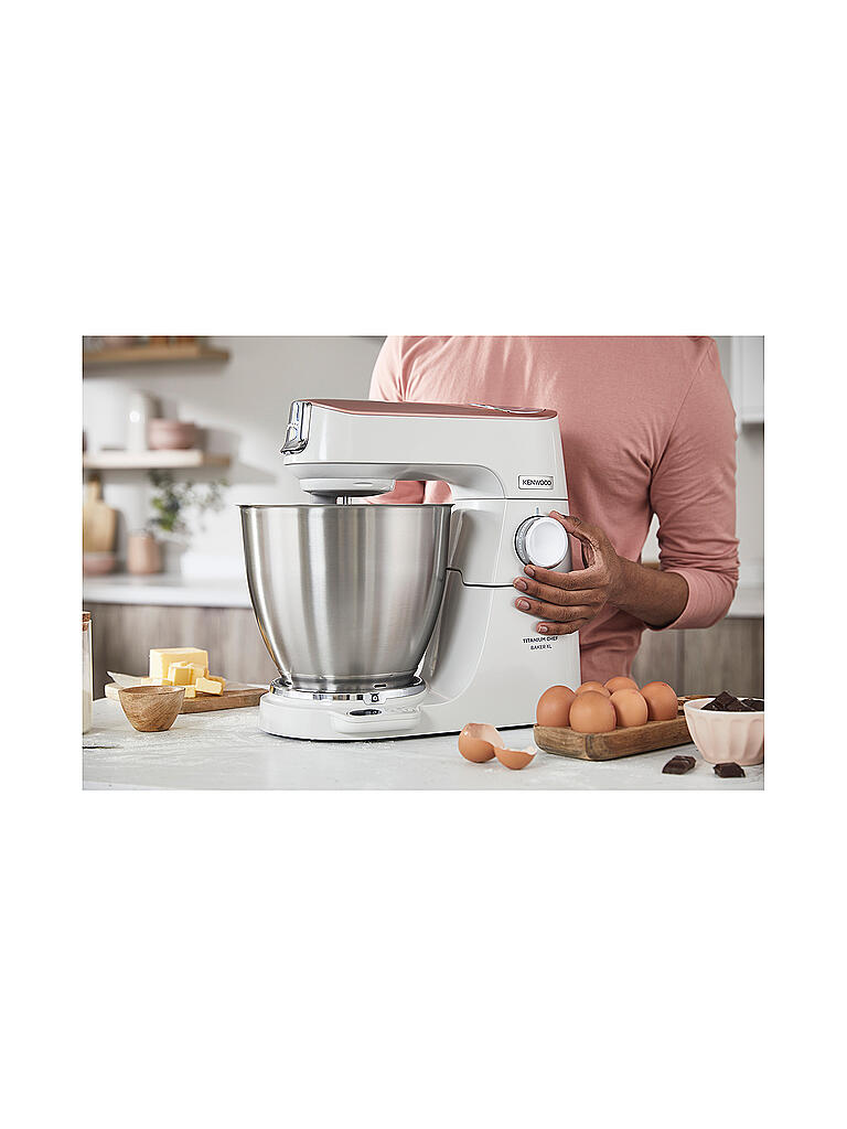 Bosch Küchenmaschine Welcher Rührer Für Was KENWOOD Küchenmaschine Titanium Chef Baker XL KVL65.001WH Weiss weiß