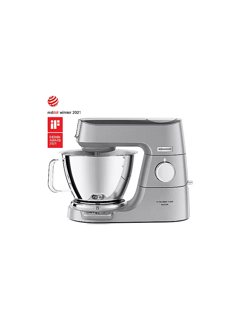 Bosch Küchenmaschine Welcher Rührer Für Was KENWOOD Küchenmaschine Titanium Chef Baker silber