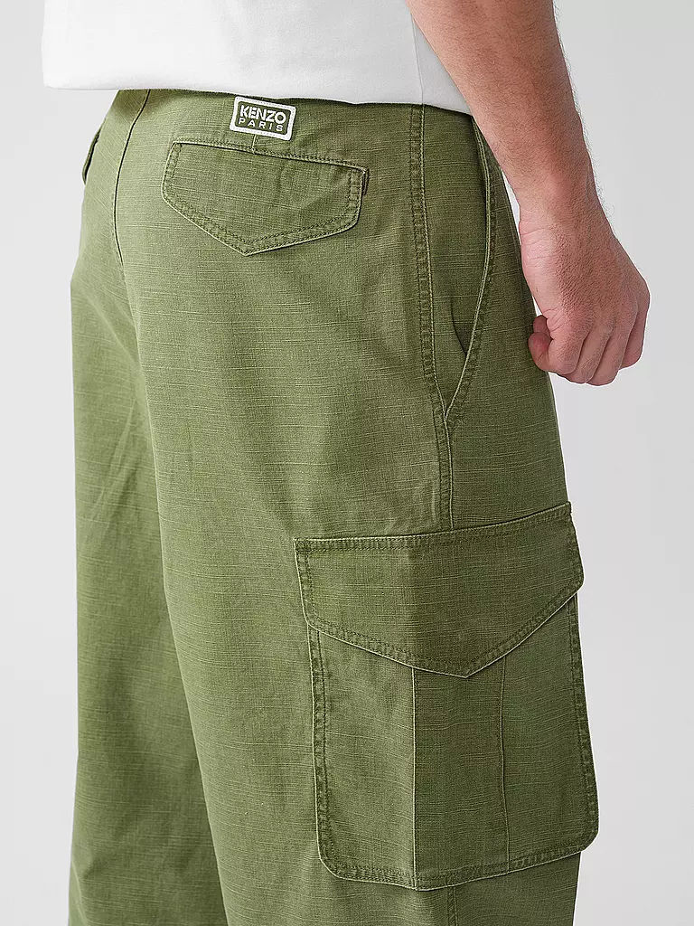KENZO | Cargohose  | olive