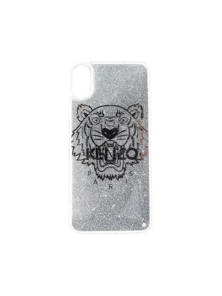 KENZO | Handyhülle - Smartphone Case IPHONE  X TIGER HEAD | silber