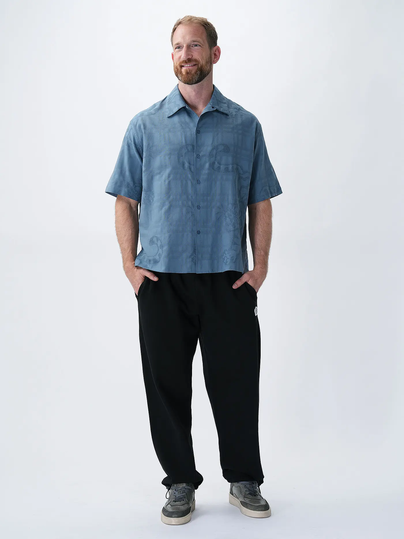 KENZO | Hemd BAMBOO TIGER HAWAIIAN  | hellblau