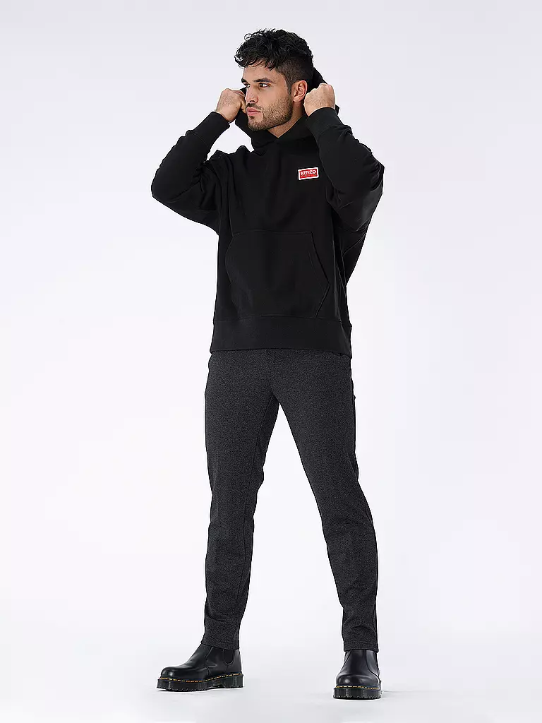 KENZO | Kapuzensweater - Hoodie PARIS  | schwarz