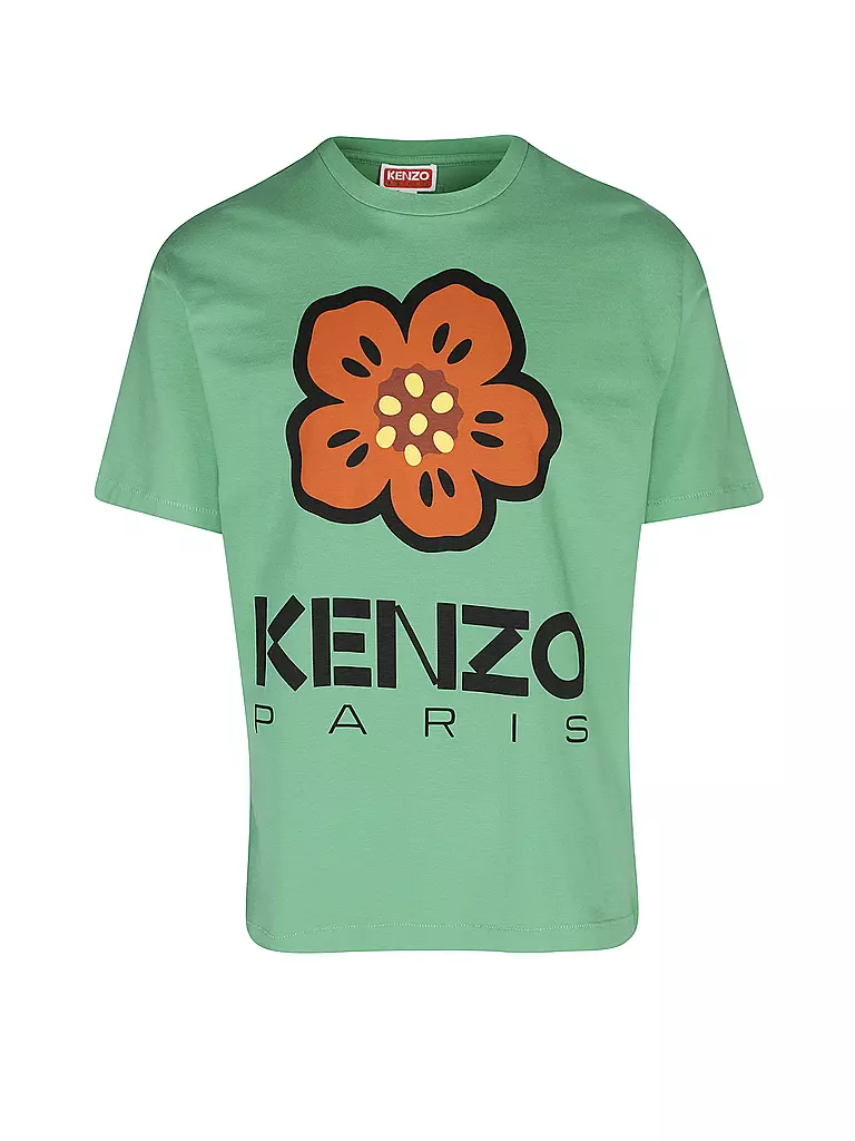 KENZO | T-Shirt BOKE FLOWER | grün