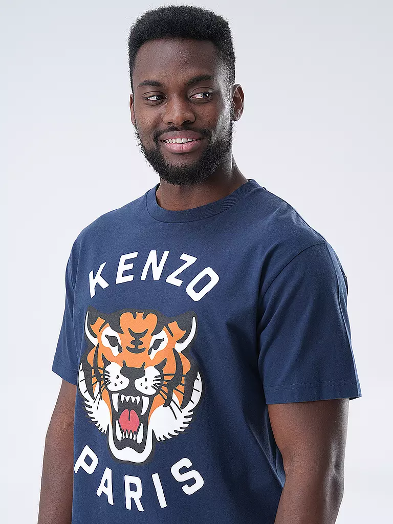 KENZO | T-Shirt LUCKY TIGER  | blau