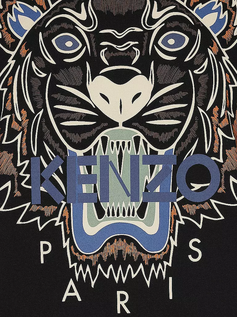 KENZO | T-Shirt TIGER ICONIC | schwarz