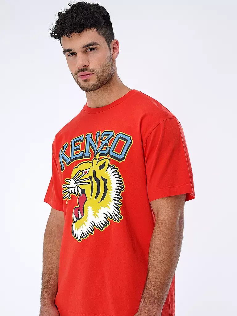 KENZO | T-Shirt TIGER VARSITY | orange