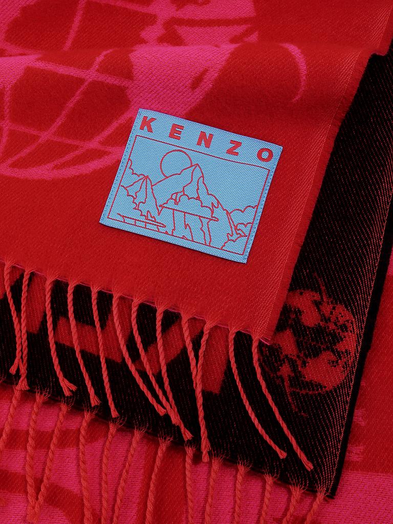 KENZO | Wollschal | rot