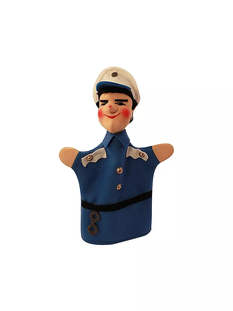 KERSA | Handpuppe Polizist Bepo 33cm | keine Farbe