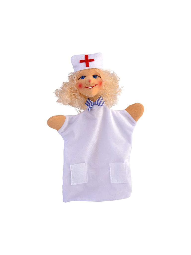 KERSA | Kasperltheater - Classic Arzthelferin Anne Handpuppe | transparent