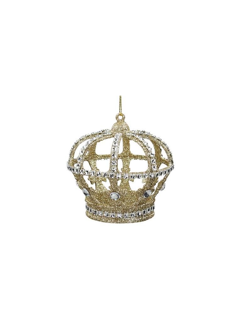 KERSTEN | Weihnachtsschmuck  Crown 9,5cm | gold