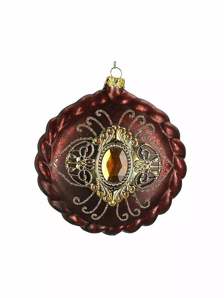 KERSTEN | Weihnachtsschmuck  Stein 11cm | rot